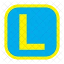 Letter l  Icon