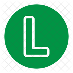 Letter l - Free education icons