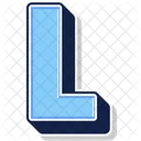 Letter L Alphabet Alphabetical Icon