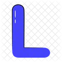 Latter L L Font Letters Icon