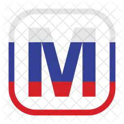Letter m  Icon