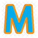 Letter M  Icon