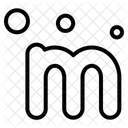 Letter M Alphabet Letter Icon