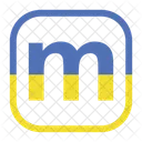 Letter m  Icon