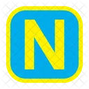 Letter n  Icon