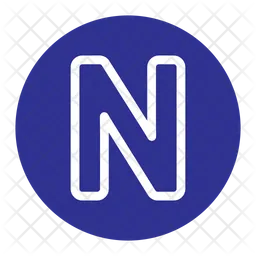 Letter N  Icon