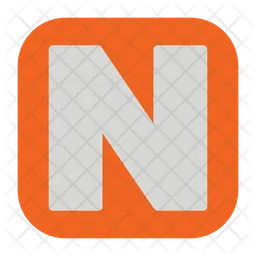 Letter N  Icon