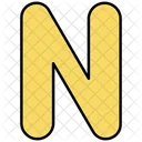 Letter N  Icon