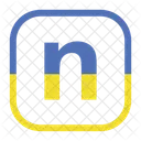 Letter n  Icon