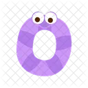 Letter O Alphabet Font Icon