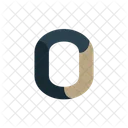 Letter O Font Alphabet Icon