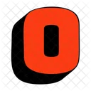 Latter O Letter O Letter Icon