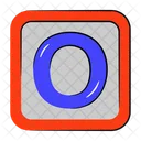 Letter O Letter Message Icon