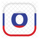 Letter o  Icon