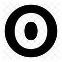 Letter O  Icon