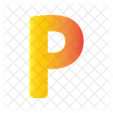 편지 p  아이콘