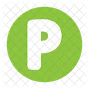 P 문자 P 알파벳 아이콘