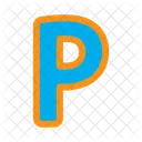 편지 p  아이콘