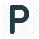Letter P  Icon