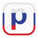 Letter p  Icon