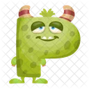 Funky P Monster Icon