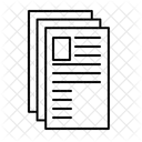 Letter paper  Icon