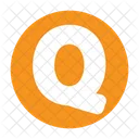 Q Letter Q Alphabet Icon
