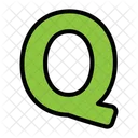 Q Letter Q Alphabet Icon