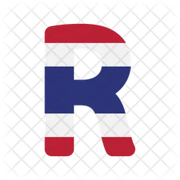 Letter R  Icon