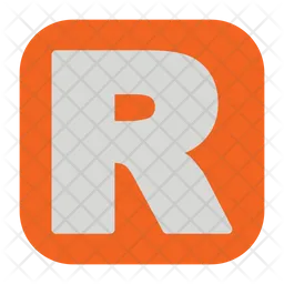 Letter R  Icon