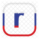 Letter r  Icon