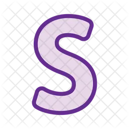 Letter s  Icon