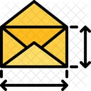 Letter Size Envelope Size Letter Icon