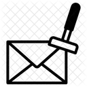 Letter Stamp  Icon