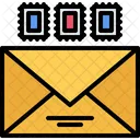 Letter Stamp  Icon