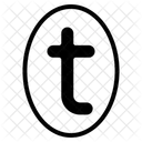 Letter T Letter Font Icon