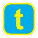 Letter t  Icon