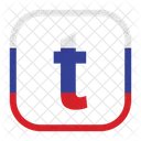 Letter t  Icon