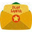 Letter Holiday Christmas Icon