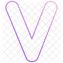 Letter V Icon