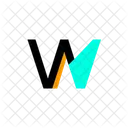 W Alphabet Letter Icon