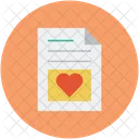 Letter With Heart Icon