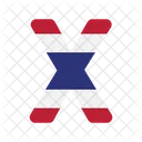 Letter X  Icon