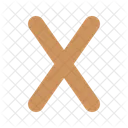 Letter X Letter X Icon