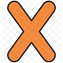 Letter X Icon