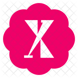 Letter-x  Icon