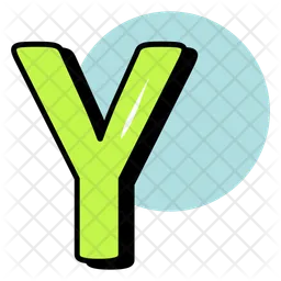 Letter Y  Icon