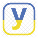 Letter y  Icon