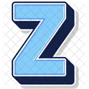 Letter Z Alphabet Alphabetical Icon
