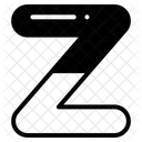 Letter Z Alphabet Letter Icon